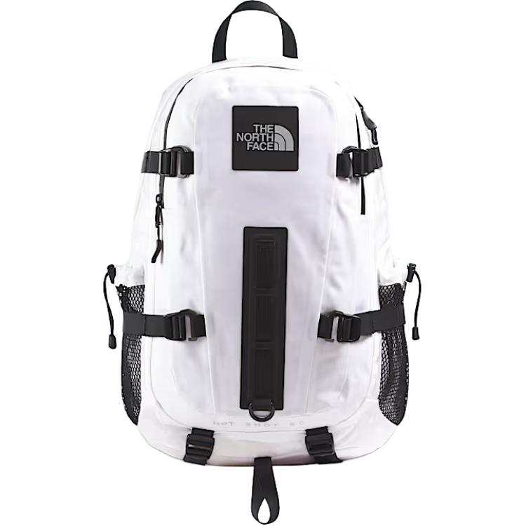 THE NORTH FACE 27.5L Backpack Outdoor Bag Nylon White Black Unisex