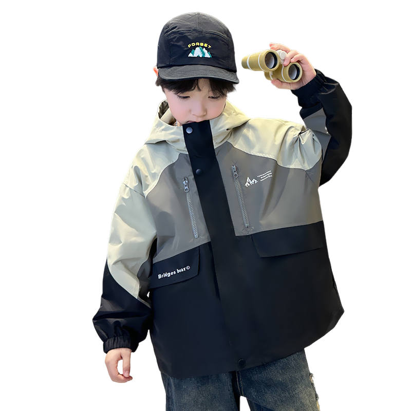 Lanza Lanza Kids Jackets Hooded Moderate