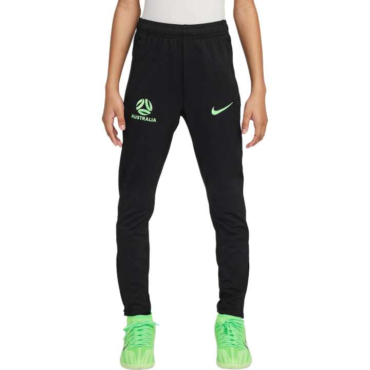 Nike Nike Knitted Sweatpants AcademyPro Black/Lime/Lime Teenagers