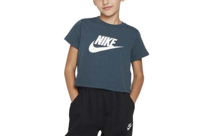 Nike Nike T Shirt Peacock Green Kids'