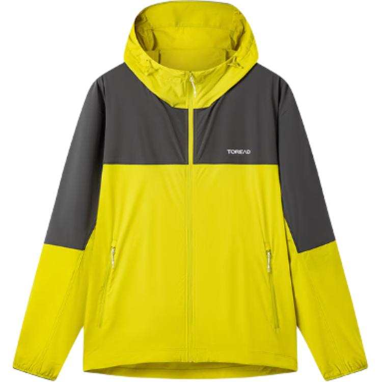 TOREAD Breathable UV Protection Sun Protection Clothing Men's Fluorescent Yellow