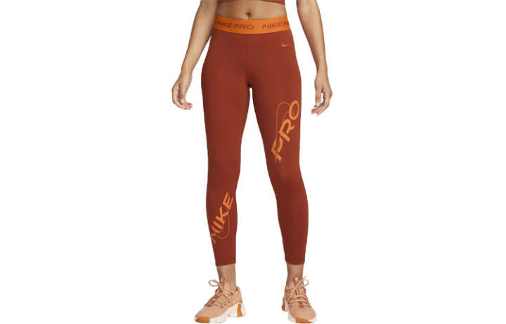 Nike Nike Leggings Women's Orange Moderate