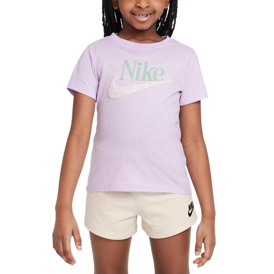 Nike Nike T Shirt Purple Children Aged 3 7 Years Old