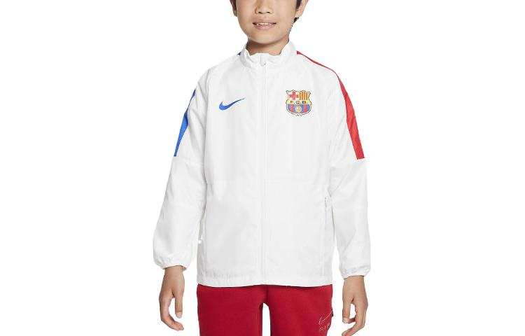 Nike Nike Jackets & Coats F.C. Barcelona Repel Academy AWF White Kids'