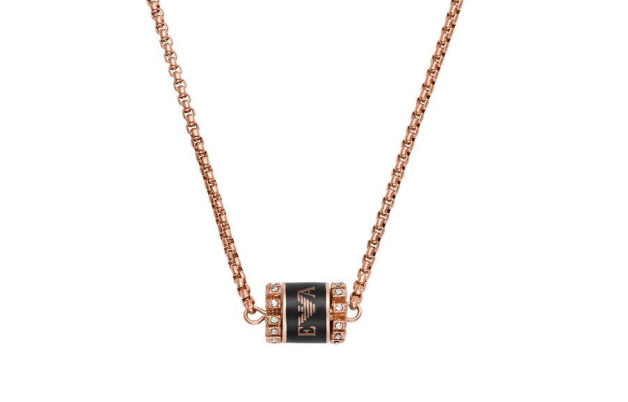 Emporio Armani crystal-embellishment necklace