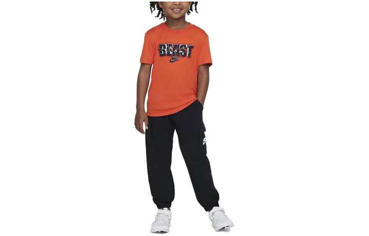 Nike Nike Kids T Shirts Crew Neck Moderate