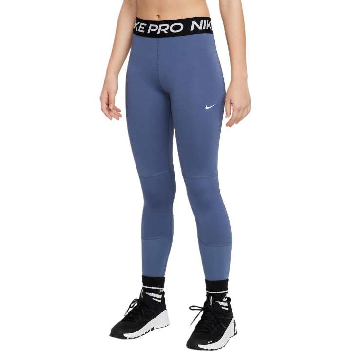 Nike Nike Leggings PRO DRI FIT SS25 Teenagers Diffused Blue/Black/White