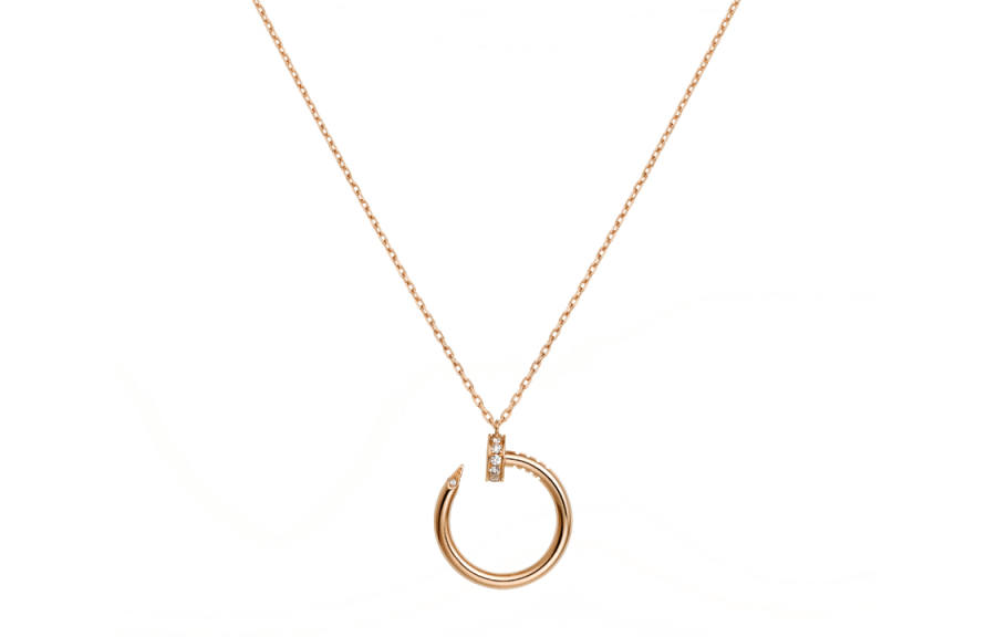 CARTIER Necklaces Women's Rose Gold