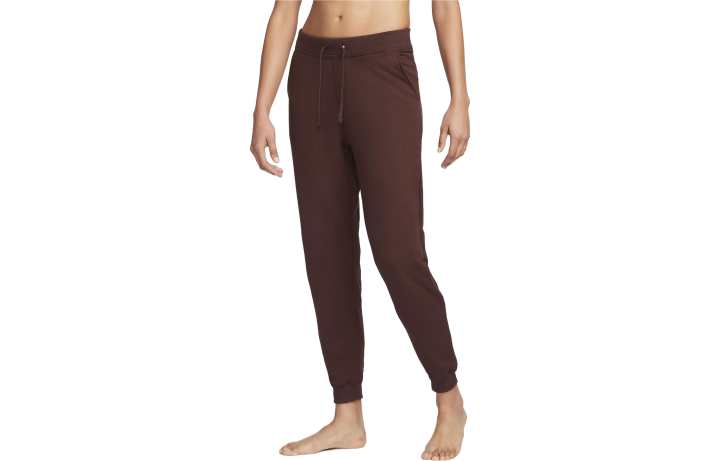 Nike Nike Knitted Sweatpants Women's Red Brown Moderate Cuffed Pants