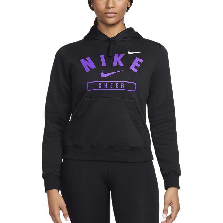 Nike Nike Sweatshirts Women's Black Hooded Moderate Regular