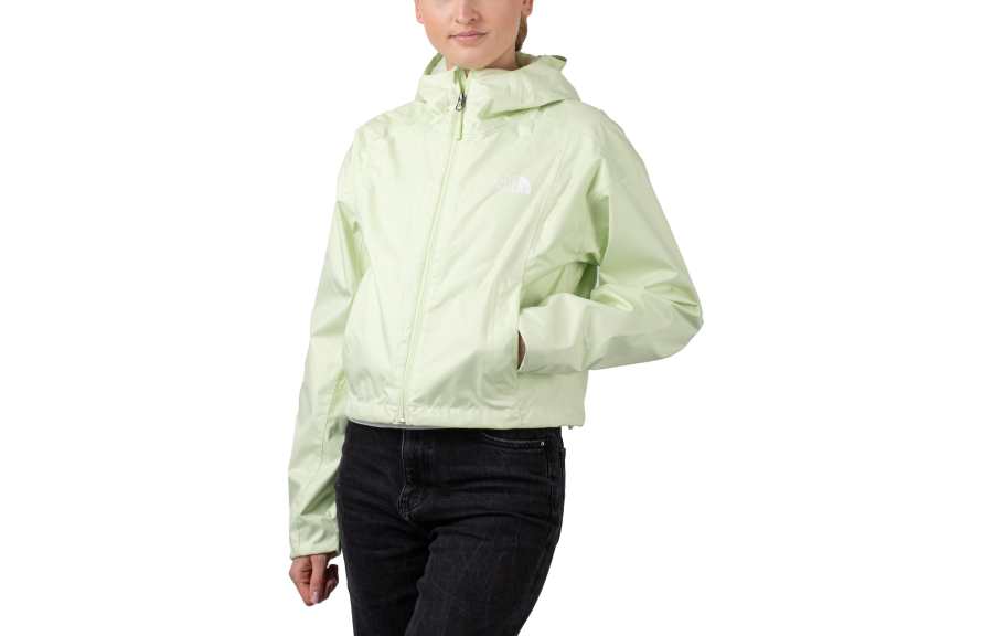 THE NORTH FACE Waterproof And Windproof Windbreaker Jacket Women's Lemon Cream
