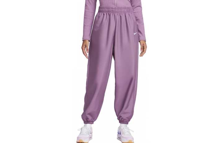 Nike Nike Knitted Sweatpants Women's Violet Moderate Cuffed Pants