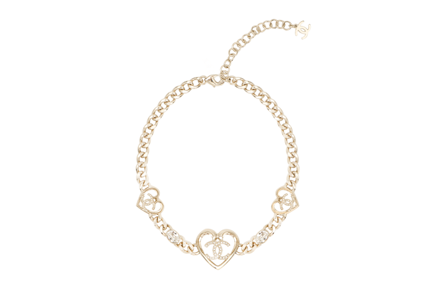 CHANEL Double C Metal Necklaces Women's