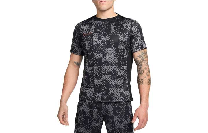 Nike Nike Men's Dri FIT Soccer Short Sleeve Graphic Top Soccer Jersey Men's Black