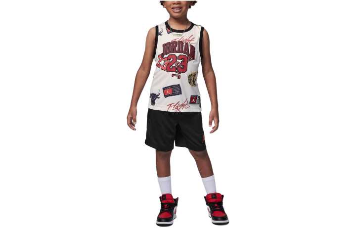 Jordan Jordan Casual Sportswear White+Black Kids'
