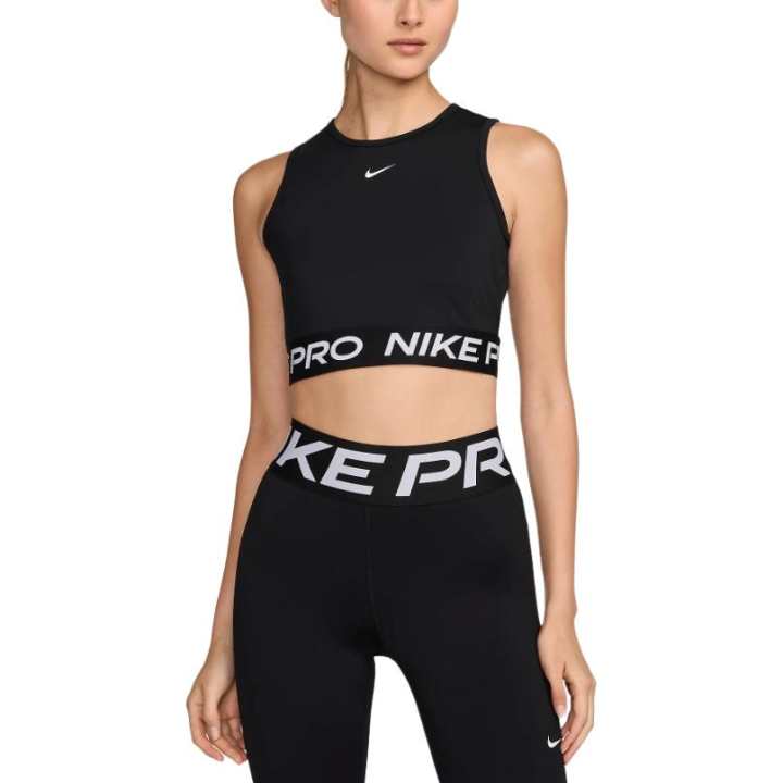 Nike Nike logo-tape cropped performance tank top