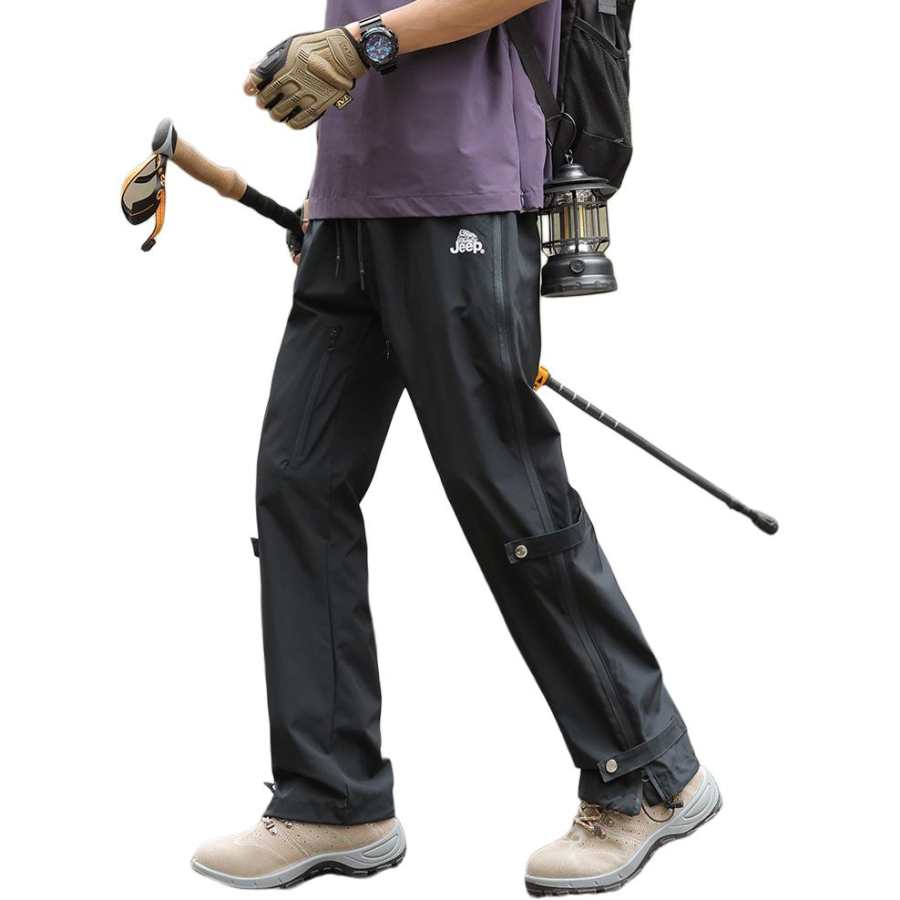 Jeep Casual Pants Unisex Thin Straight Fit Pants