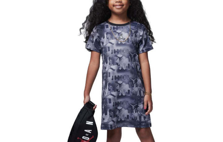 Jordan Jordan Kids Dresses Crew Neck Moderate Mid Length