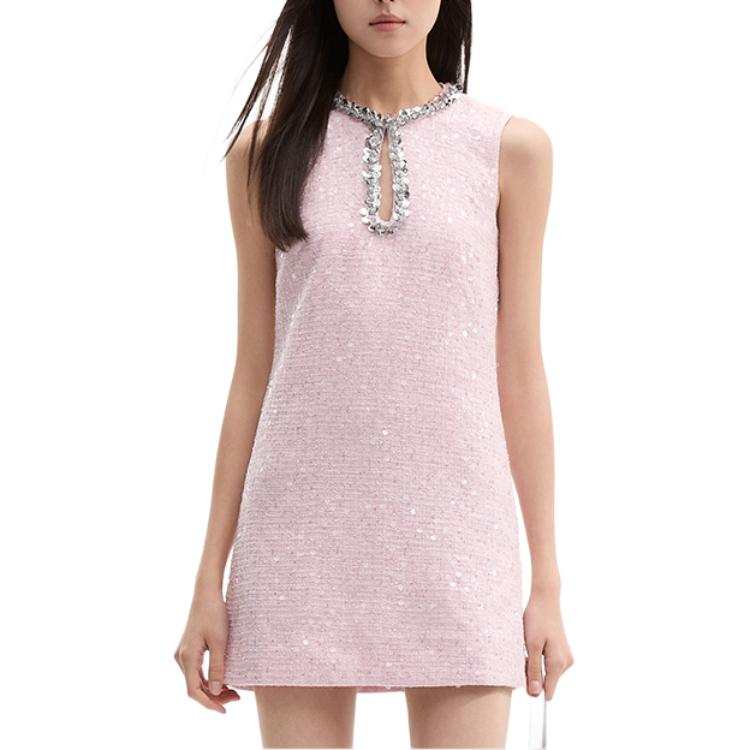 Self-portrait Self portrait Sleeveless Dress Women's Pink