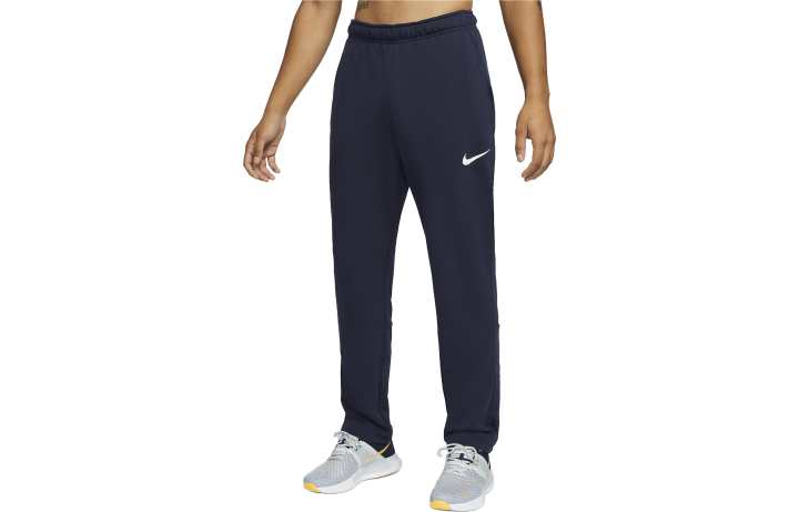 Nike Nike Knitted Sweatpants Men's Navy Blue Moderate Straight Fit Pants