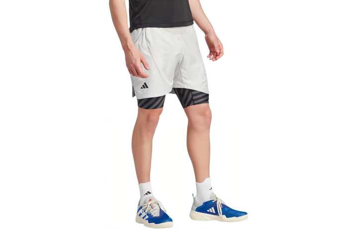Adidas Adidas Casual Shorts Men's Light Gray Moderate