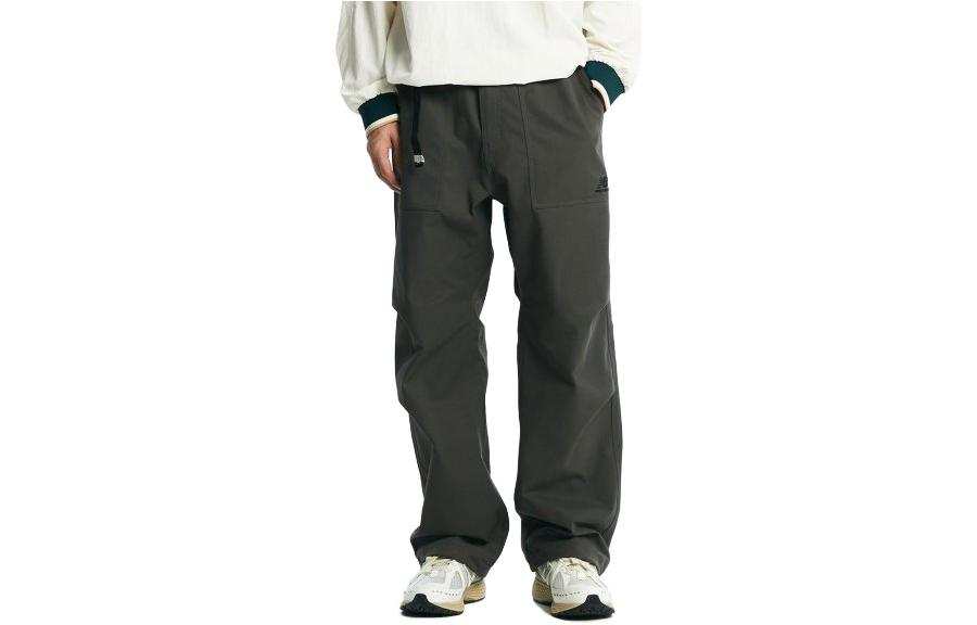 New Balance New Balance Casual Pants Unisex Green Moderate Straight Fit Pants