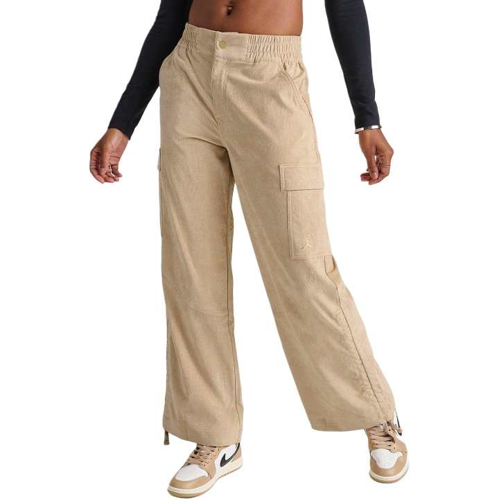 Jordan Jordan CHICAGO Casual Pants Women's Khaki Moderate Wide Leg Pants