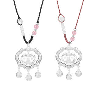 DAISY BEAUTY 999 Fine Silver Material Necklaces Women's