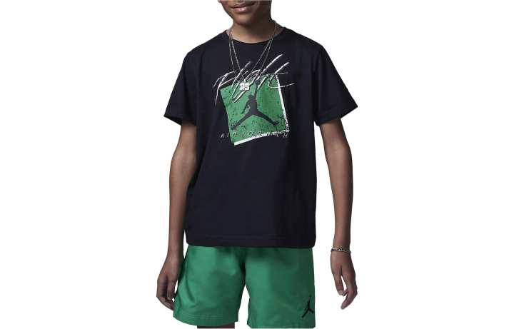 Jordan Jordan Kids T Shirts Crew Neck Moderate