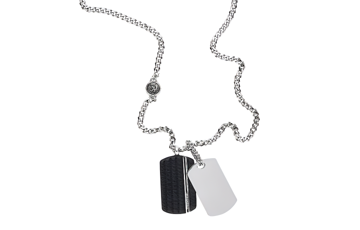 DIESEL DIESEL Necklaces Men's Silver