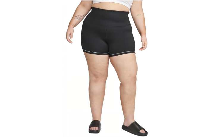 Nike Nike One Rib Women's High-Waisted 5' Biker Shorts Plus Size