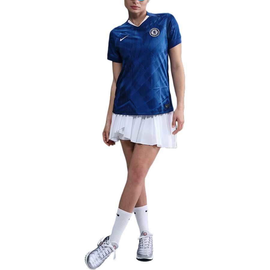 Nike Nike Chelsea SS25 Stadium Home Soccer Jersey Fan Edition Women's Rapid Blue/White/Speed Red