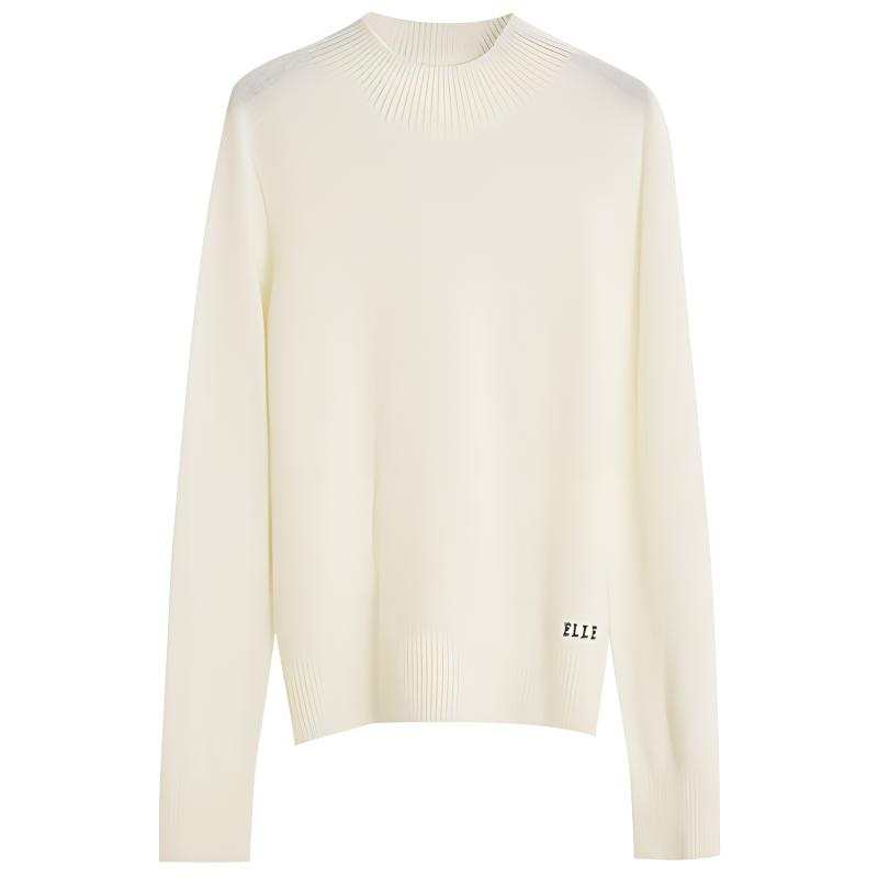 ELLE ELLE Sweaters Women's Crew Neck Moderate Base Layer