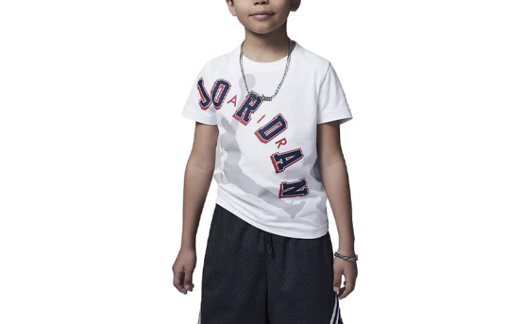 Jordan Jordan Kids T Shirts Crew Neck Moderate
