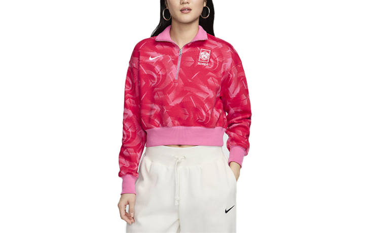 Nike Nike Korea National Team Korea Phoenix Fleece Soccer Jersey Women's Red