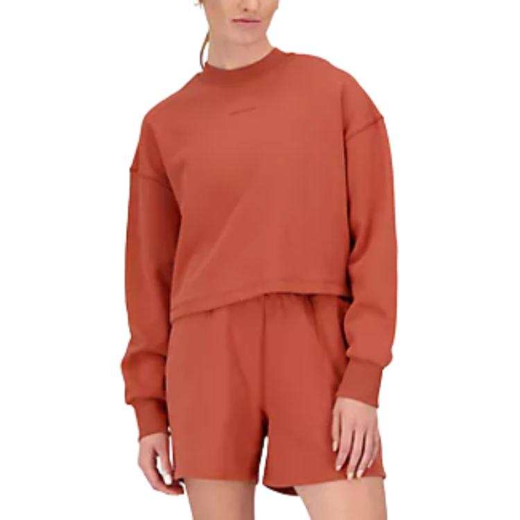 New Balance New Balance Sweatshirt Women's Mahogany