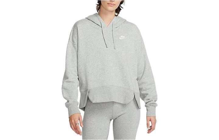 Nike Nike Sweatshirts Women's Gray Hooded Moderate Regular