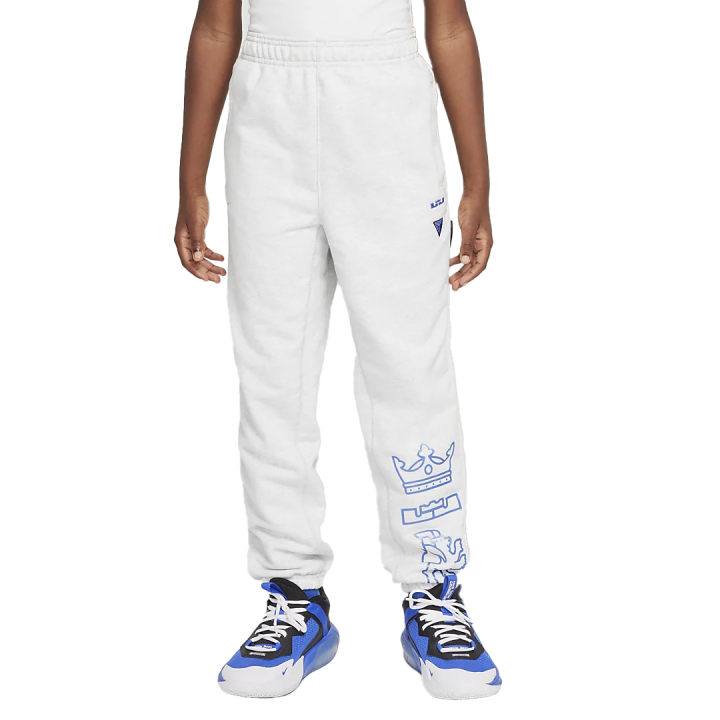 Nike Nike Knitted Sweatpants Dri FIT Standard Issue LeBron Photon Gray Teenagers
