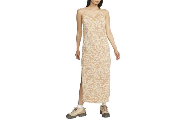 Nike Nike Sleeveless Dresses Women's Beige Moderate Long