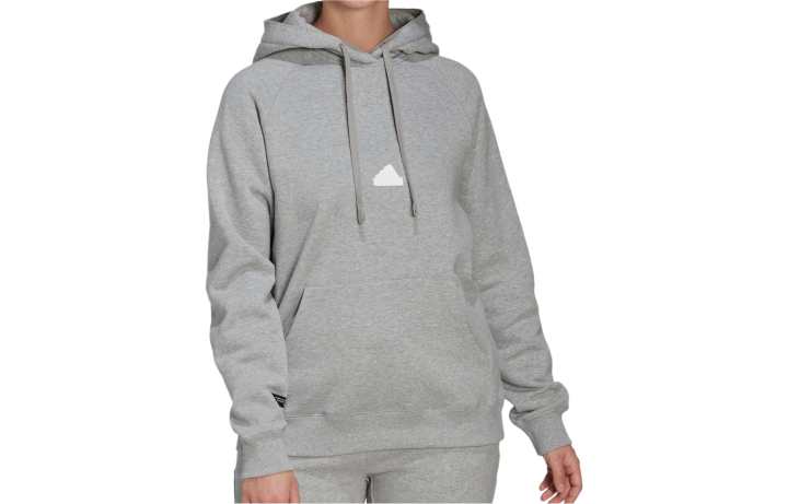 Adidas Adidas Sweatshirts Women's Light Gray Hooded Moderate Regular