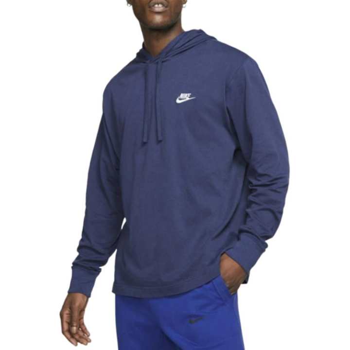 Nike Nike Sweatshirts Men's Blue Hooded Moderate
