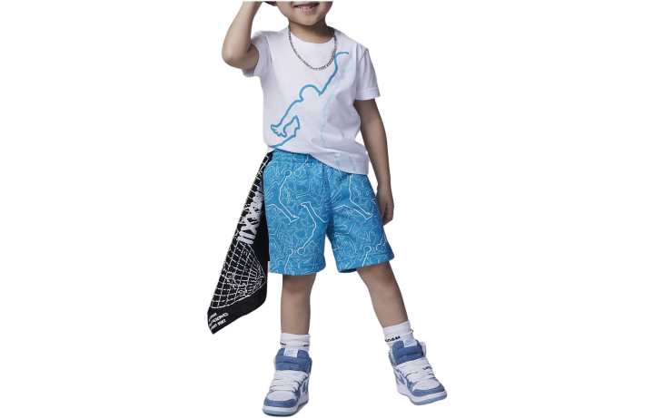 Jordan Jordan Baby Casual Sportswear Crew Neck Moderate
