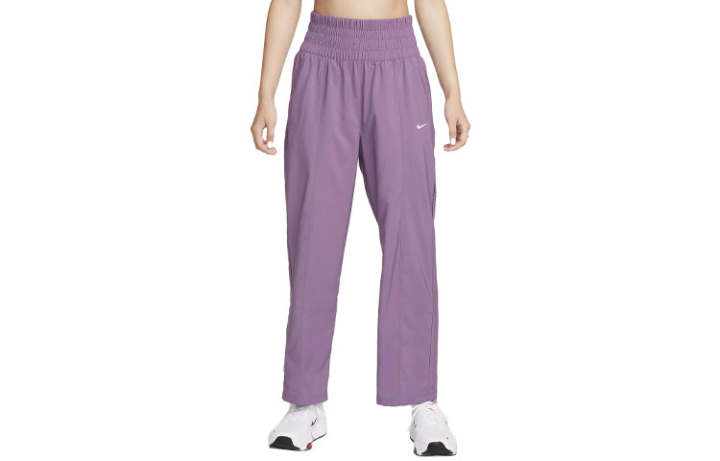 Nike Nike Dri FIT One Casual Pants Women's Purple Gray