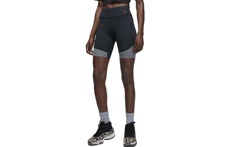 Jordan Jordan Sports Shorts Women's Smoke Gray Moderate Tight Pants