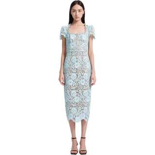 Self-portrait Self portrait Short Sleeved Dress Women's