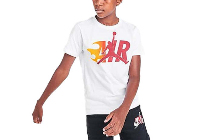 Jordan Jordan Kids T Shirts Crew Neck Moderate