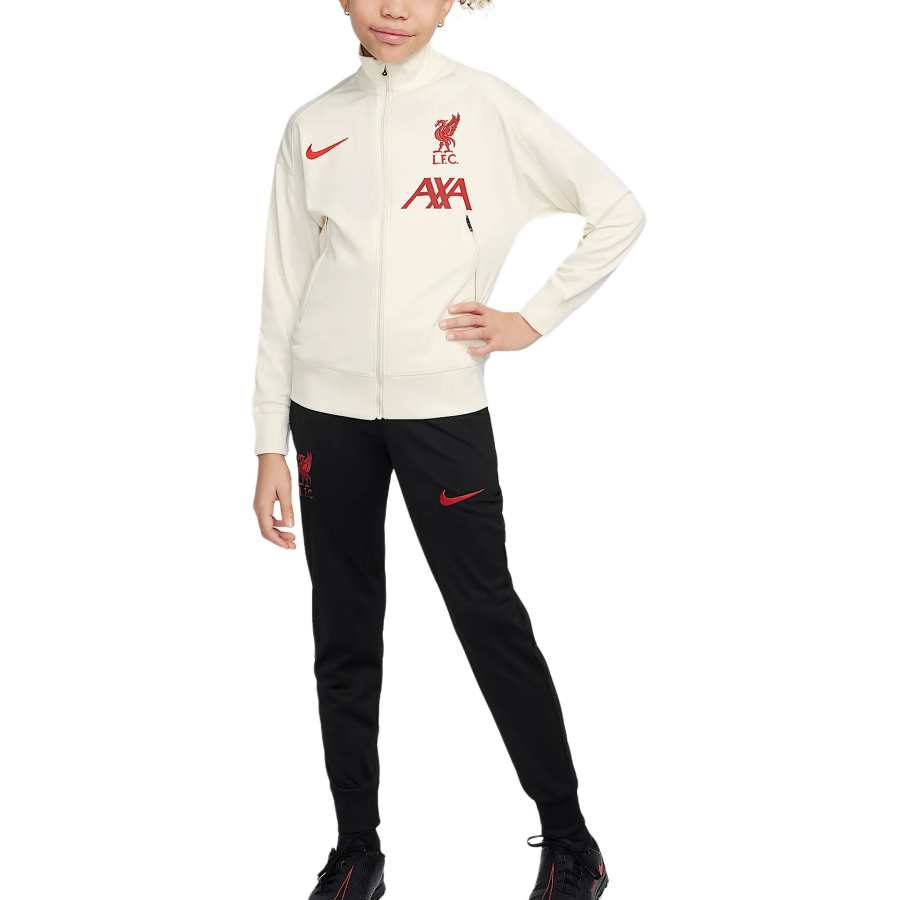 Nike Nike Casual Sportswear Dri FitLiverpool FC Strike Special Edition Coconut Milk/Black/Gym Red Teenagers