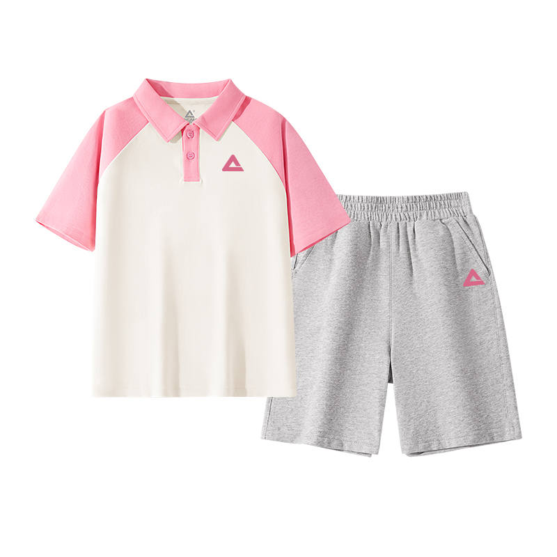 PEAK Kids Casual Sportswear Polo Collar Thin