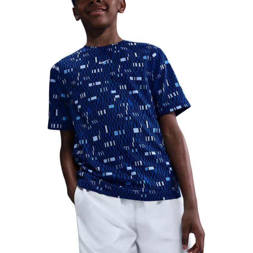 Nike Nike T Shirt Royal Blue Teenagers