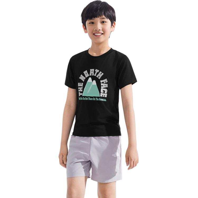THE NORTH FACE SUN CHASE T Shirt Cosmic Black Children Aged 3 7 Years Old